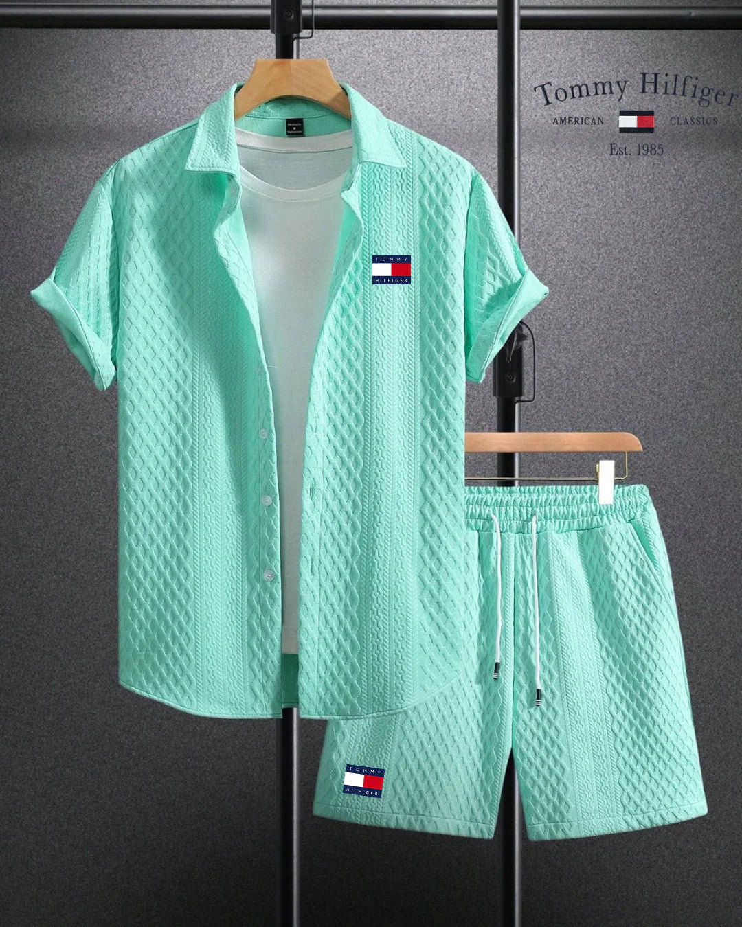 ENSEMBLE CHEMISE + SHORTS - TOMMY®