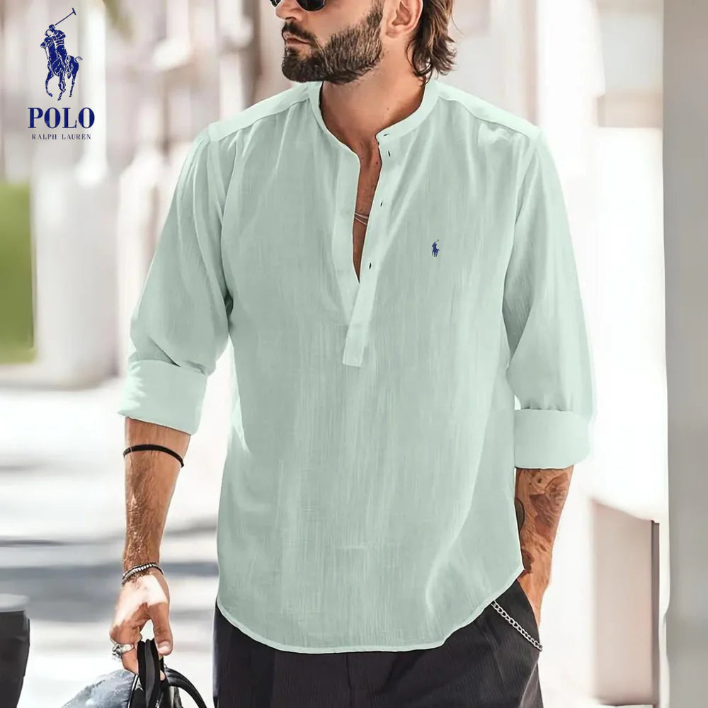 POLO RALPH LAUREN CASUAL LINEN SHIRT 2025