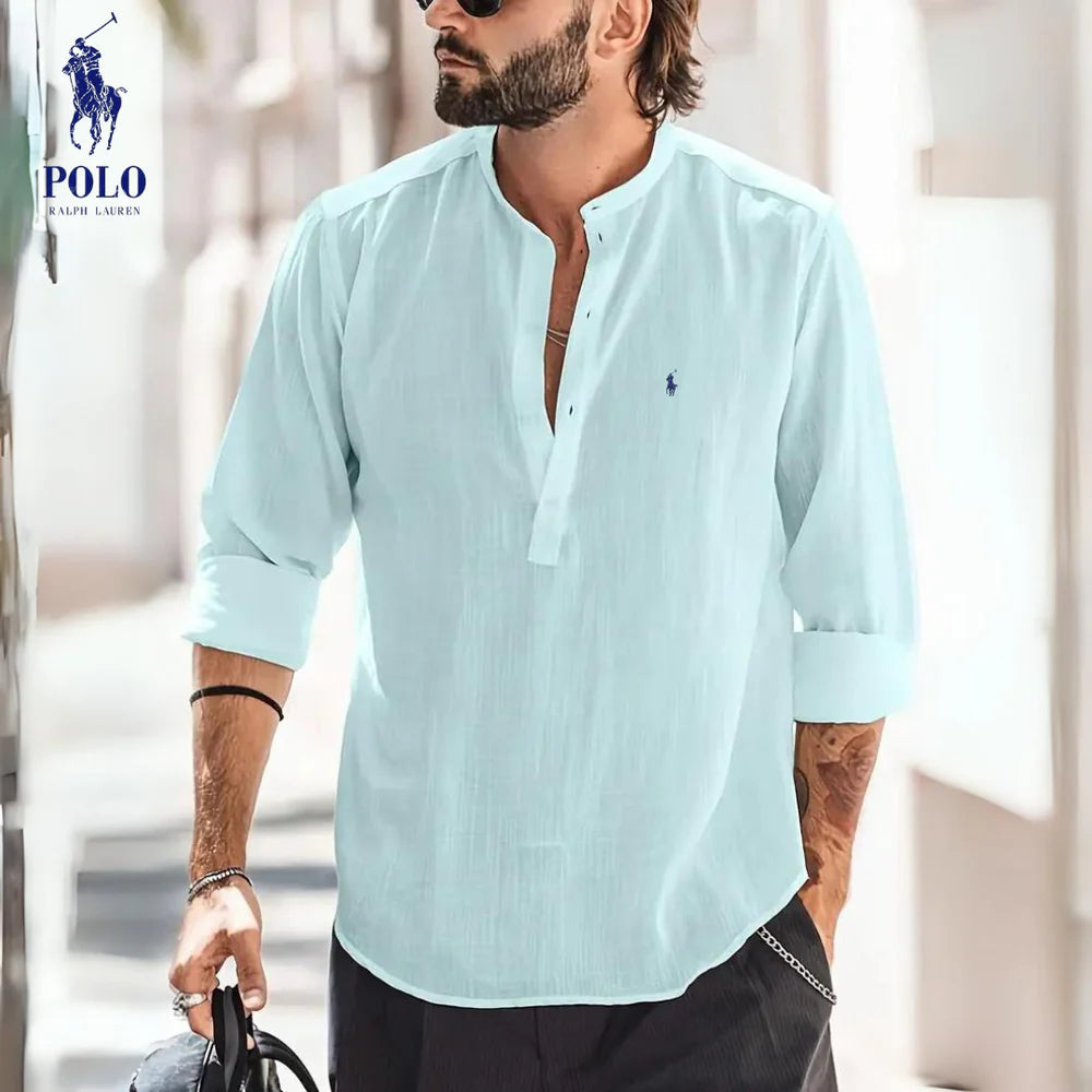 POLO RALPH LAUREN CASUAL LINEN SHIRT 2025