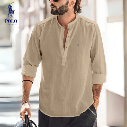 POLO RALPH LAUREN CASUAL LINEN SHIRT 2025