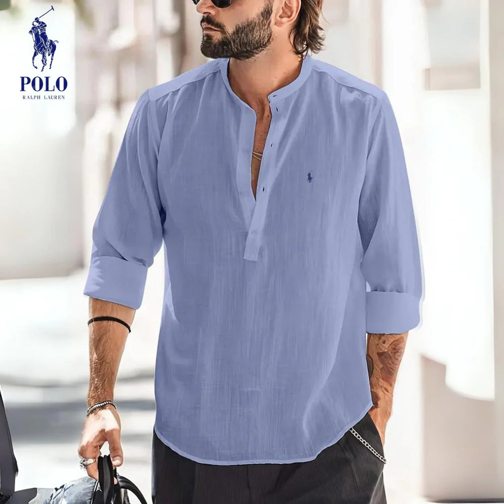 POLO RALPH LAUREN CASUAL LINEN SHIRT 2025