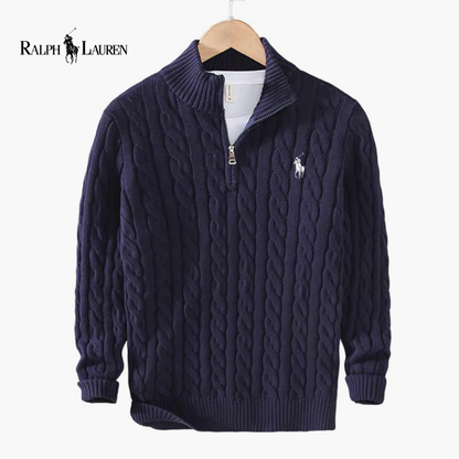 RL - Pull avec demi-zip