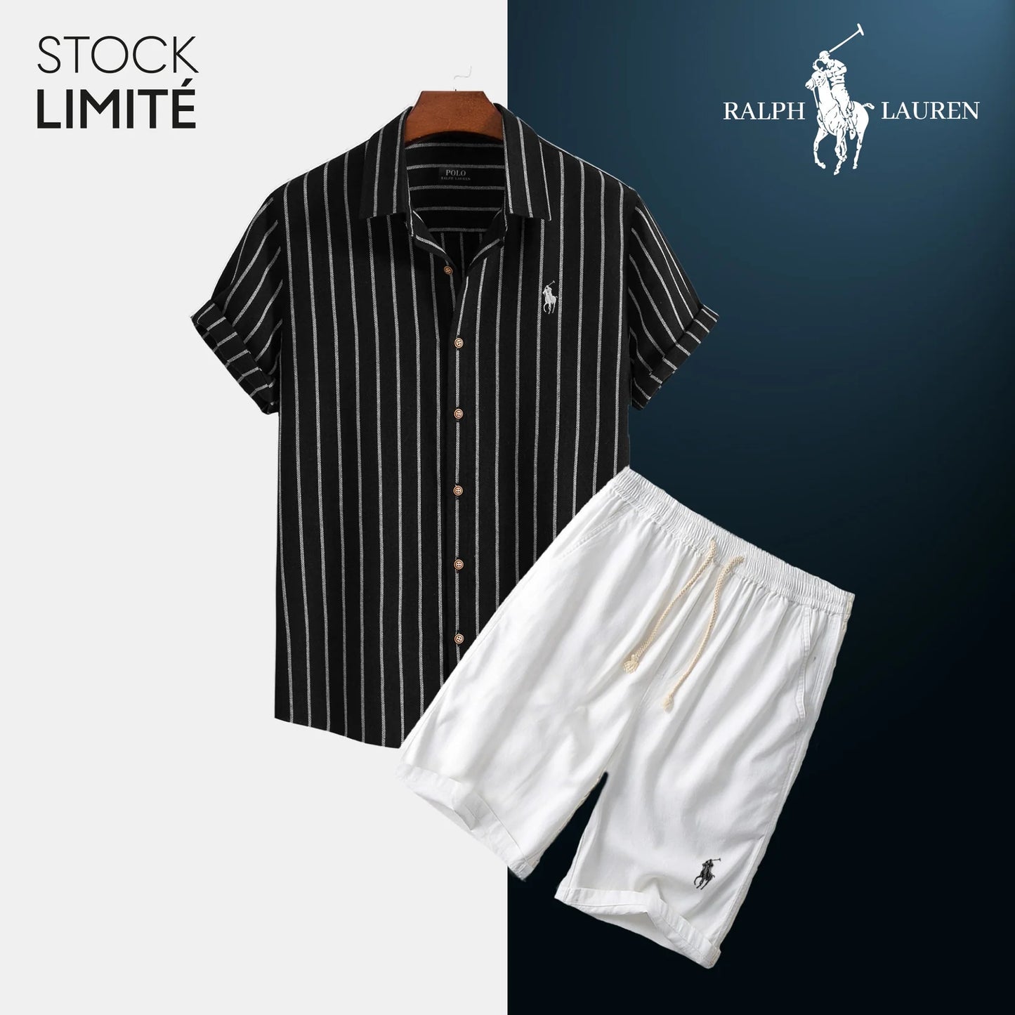 ENSEMBLE CHEMISE + SHORTS - Ralph Lauren 2025