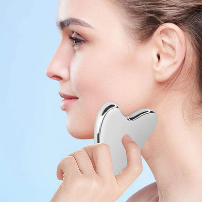 Massager Gua Sha en Acier Inoxydable