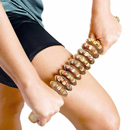 Rouleau de Massage en Bois