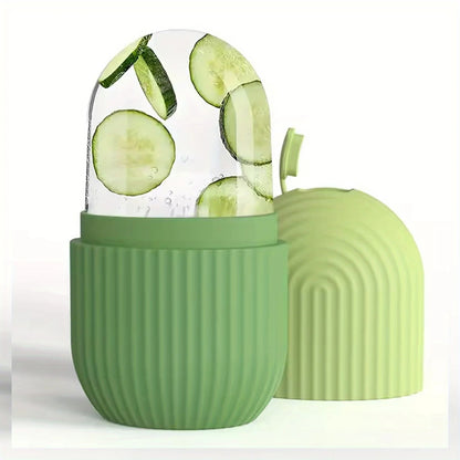 Moule à Glace en Silicone pour Soins du Visage